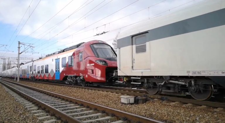Încă un tren Alstom Coradia Stream a ajuns în România