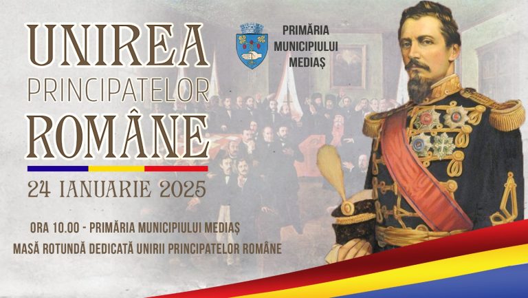 Unirea Principatelor va fi marcată și la Mediaș