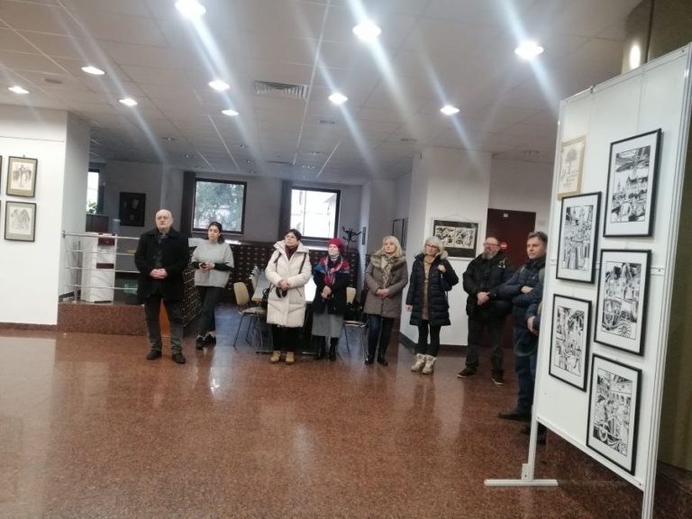 VIDEO. Sibienii pot vizita expoziția lui Ștefan Orth la Biblioteca ASTRA