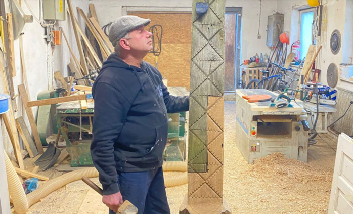 Mircea Hanea. Sculptorul care dă viață lemnului