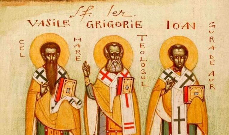 Sfinții Trei Ierarhi, prăznuiți de creștinii ortodocși pe 30 ianuarie