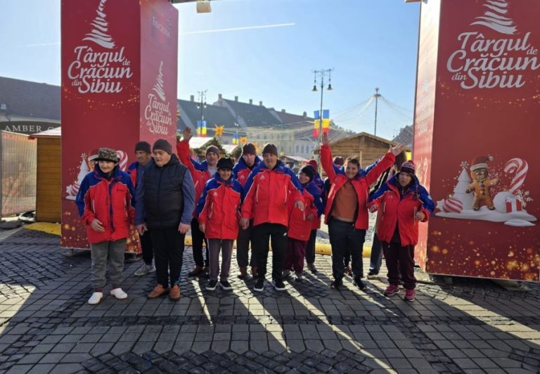 VIDEO. Pacienții de la Spitalul de Psihiatrie au fost astăzi la Târgul de Crăciun