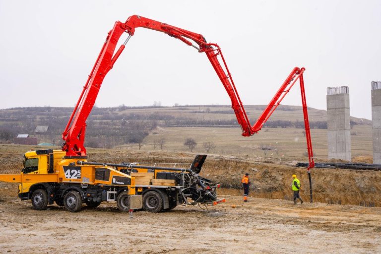 Autostrada Sibiu – Pitești intră într-o etapă dificilă pe teritoriul județului Sibiu
