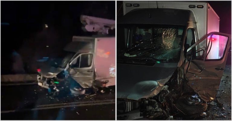 ULTIMA ORĂ/FOTO: Accident pe Valea Oltului. Două persoane au fost blocate în mașini