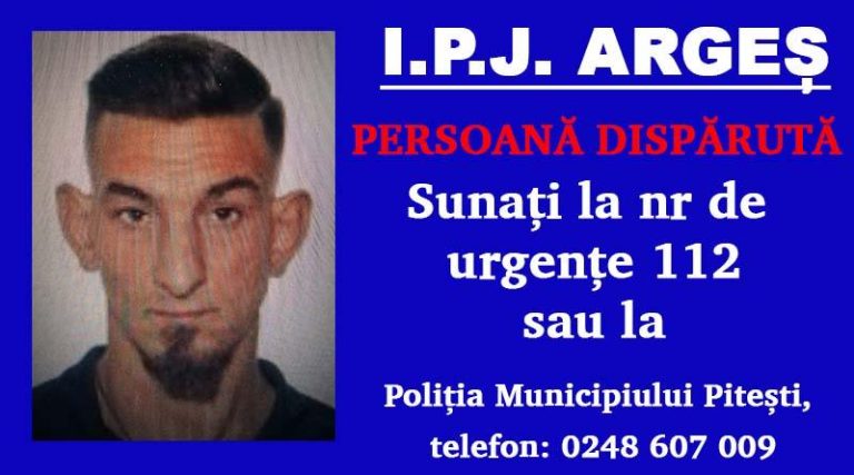 ULTIMA ORĂ/FOTO/VIDEO: Poliția a dat alerta. Sibian dispărut în județul Argeș/UPDATE: Tânărul a fost găsit