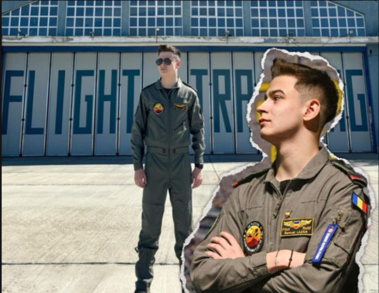 De la Aurel Vlaicu la tinerii piloți ai viitorului – Povestea lui Samuel Lazăr, tânărul sibian care își dedică viața cerului