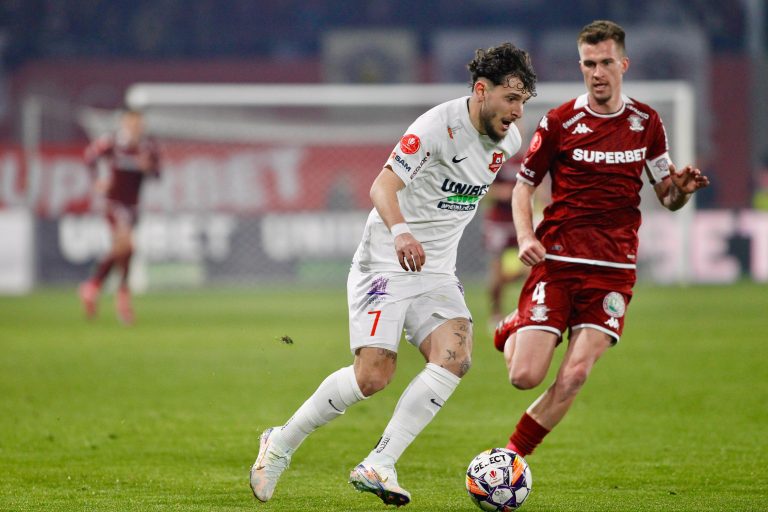 VICTORIEEE! FC Hermannstadt a câștigat cu Rapid la ultima fază