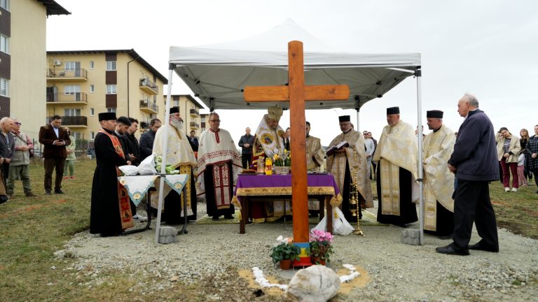 FOTO: O nouă biserică va fi ridicată în Sibiu