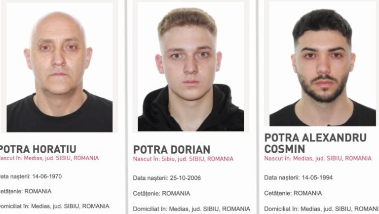 ULTIMA ORĂ: Horațiu Potra, fiul său și o rudă au fost dați în urmărire generală de Poliția Română