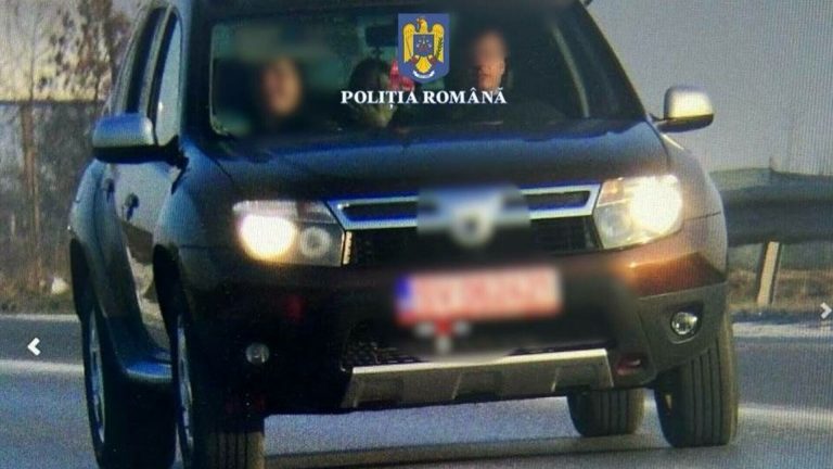FOTO: Un sibian surprins de radarul E-SIGUR a mințit polițiștii. Are dosar penal pentru fals în declarații