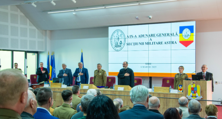 Adunarea Generală a Secțiunii Militare ASTRA, găzduită de Academia Forțelor Terestre din Sibiu