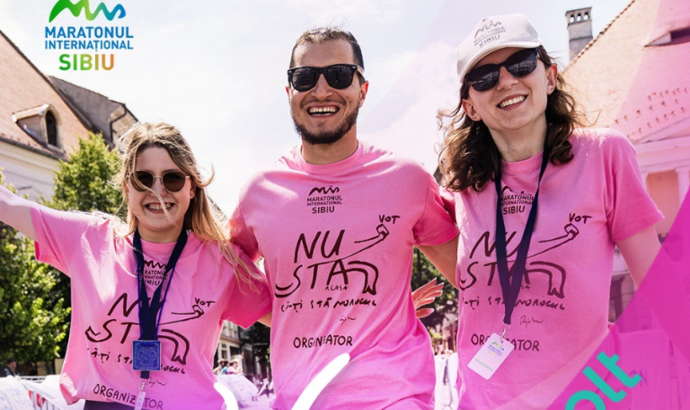 Voluntar ieri, coordonator azi! Implică-te în organizarea Maratonului Internațional Sibiu 2025