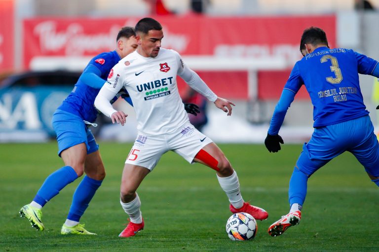 Surpriză? FC Hermannstadt a pierdut, 0-2, cu Gloria Buzău