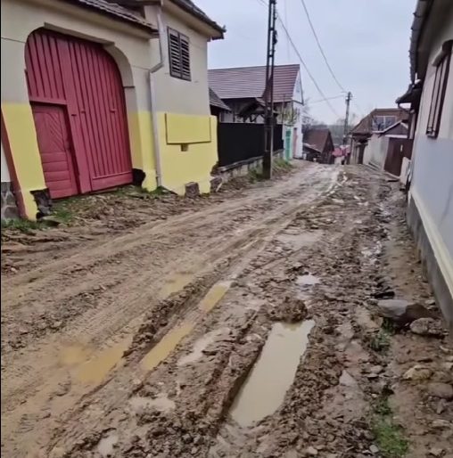 Constructorul Universal Business SRL, reacție la video postat de Sibiu 100% despre străzile deplorabile din Fântânele