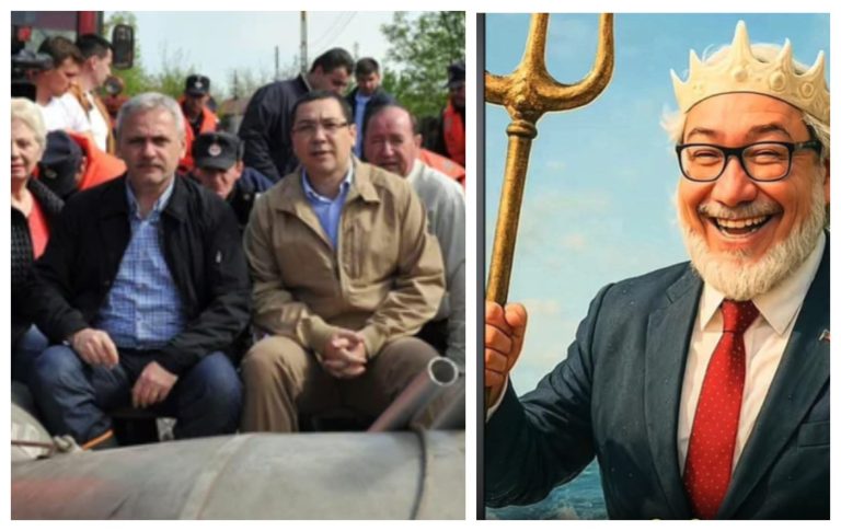 VIDEO: A apărut maneaua lui Ponta. „Ziua în care tu m-ai inundat/Mi-a dat toată viața peste cap”