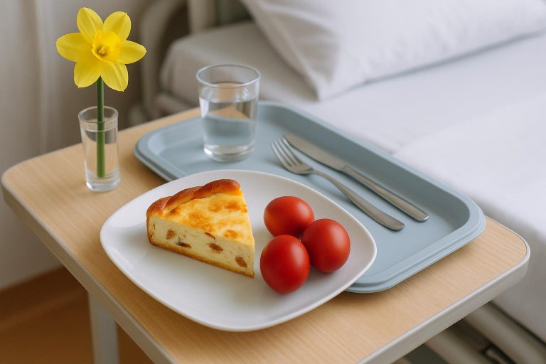 Meniu special la Spitalul Județean Sibiu cu ocazia Sărbătorilor Pascale