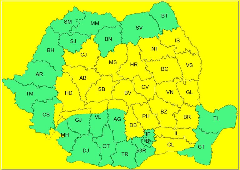 ULTIMA ORĂ: Vânt puternic și ploi torențiale în Sibiu