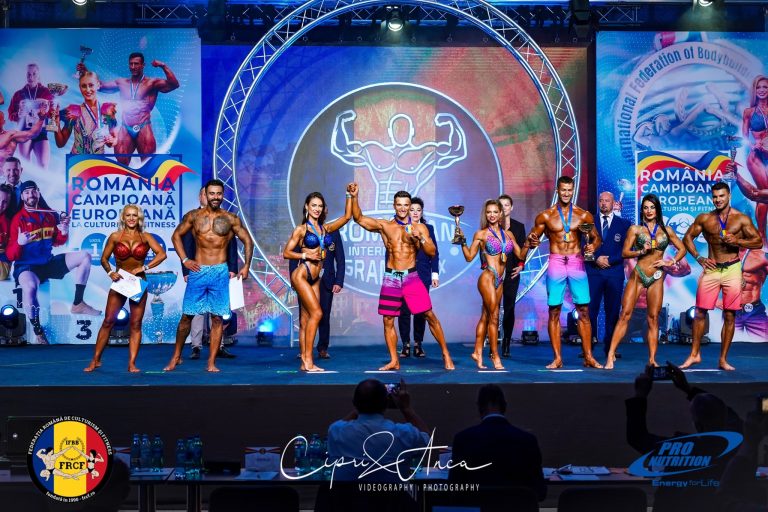 Competiție de culturism la Sala Transilvania din Sibiu