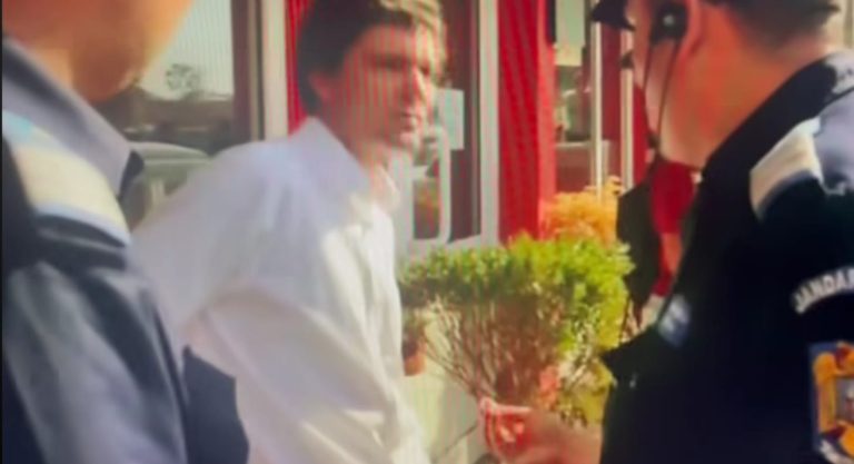 VIDEO: Nicușor Dan ridicat de jandarmi și urcat în dubă. Se întâmpla în 2012