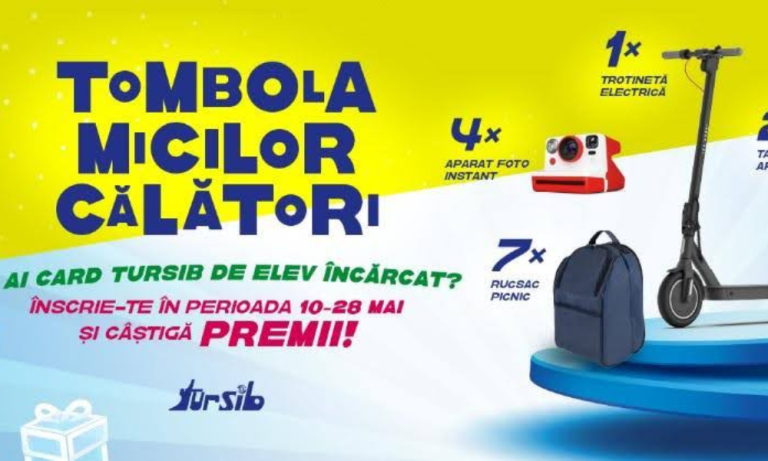 Tursib sărbătorește copiii cu premii și surprize!