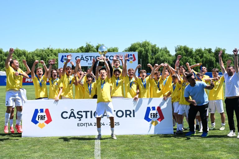 ACS Mediaș 2022 câștigă Cupa Națională U16. Denis Oroian a apărat penalty-urile de departajare