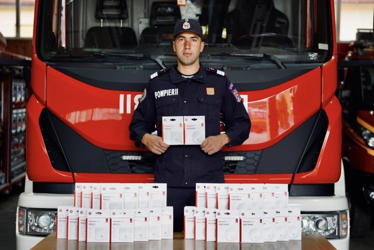FOTO: 500 de detectoare de fum și monoxid de carbon vor fi instalate gratuit în județul Sibiu