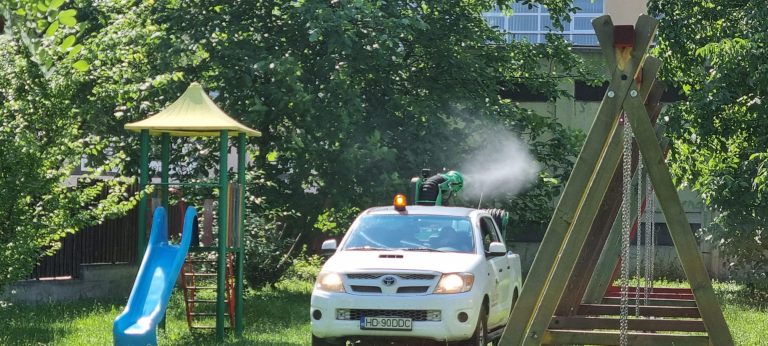 Două zile cu dezinsecții împotriva țânțarilor în Sibiu