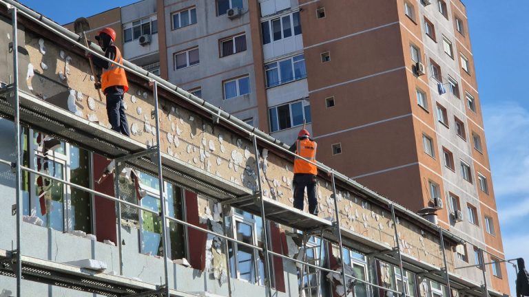 FOTO: În mai puțin de un an se termină lucrările la Grădinița 29 din Sibiu