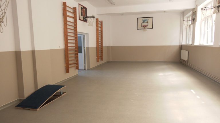 FOTO: Sală de sport modernizată la Școala Gimnazială „George Popa” Mediaș