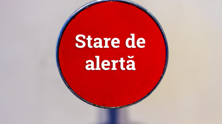 Stare de alertă în Mureș, aproape de limita cu județul Sibiu. 16 localități sunt afectate