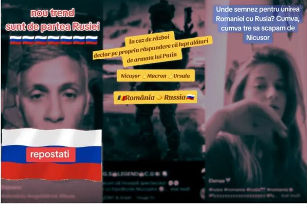Apeluri pe TikTok în România pentru înrolare în armata lui Vladimir Putin