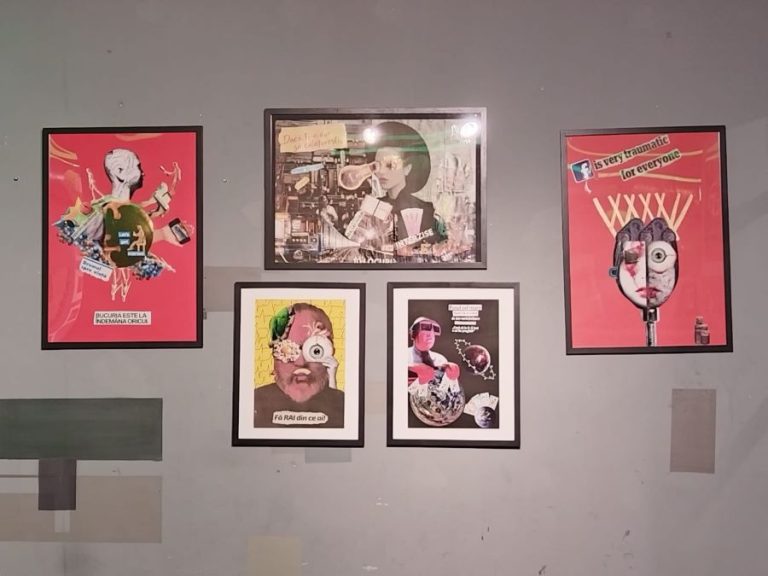 „Sun(t) bine, mersi!”, o expozitie de colaje analog cu traducere în sunet