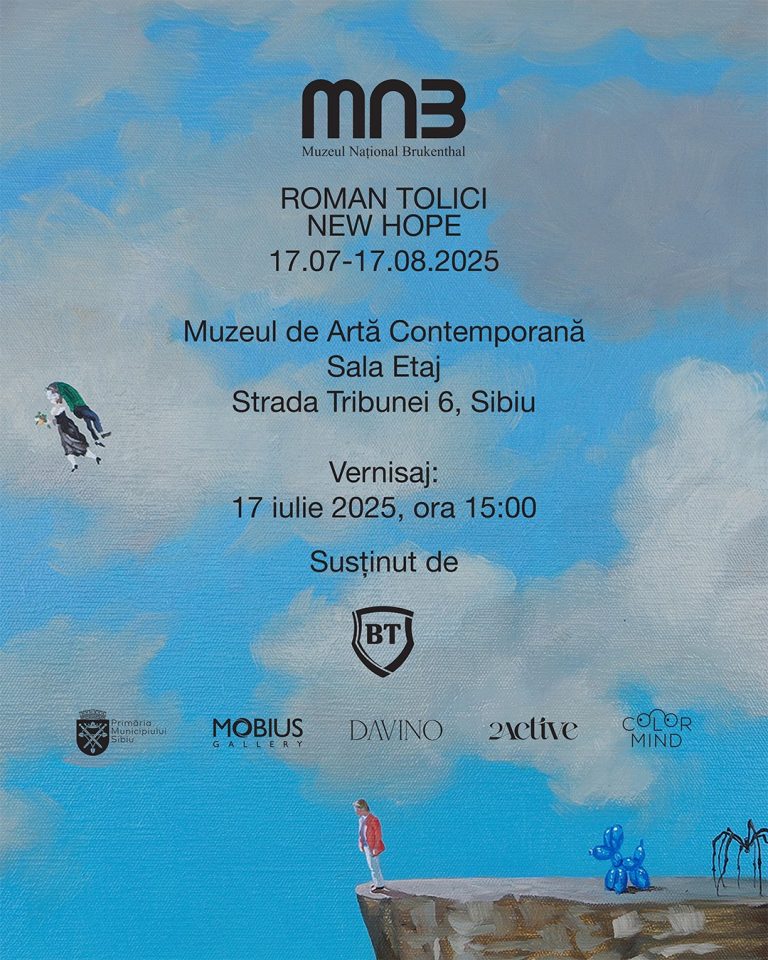 Unul dintre cei mai apreciați pictori contemporani din România expune la Sibiu