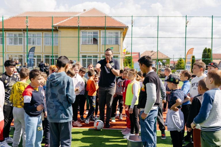 Caravana Campionilor de Mâine un sprijin prin sport, pentru copiii din zonele rurale