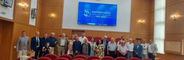 Reuniunea primei generații post-decembriste de absolvenți ai profilului Istorie din cadrul ULBS