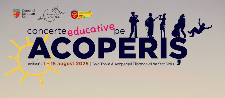 „Concerte pe Acoperiș” revine între 1 și 15 august 2025