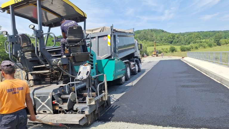 Unde vor interveni drumarii sibieni în această săptămână