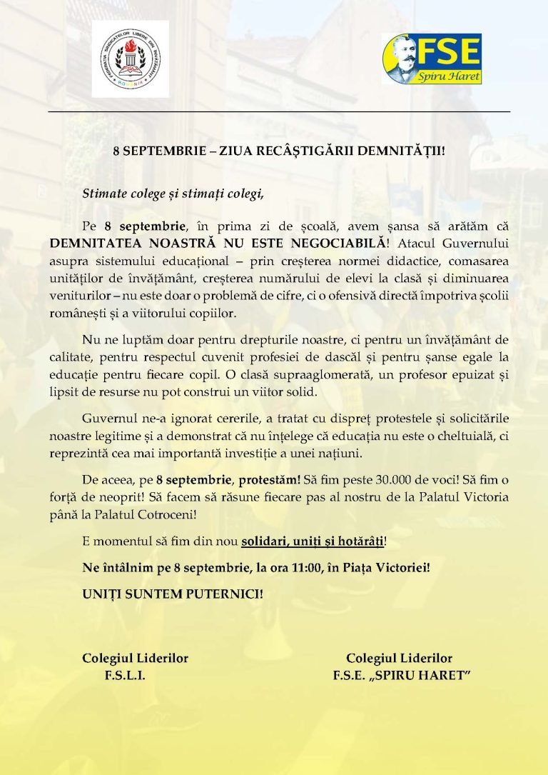 FOTO: Ce pregătesc zeci de mii de profesori pentru 8 septembrie, prima zi a noului an școlar