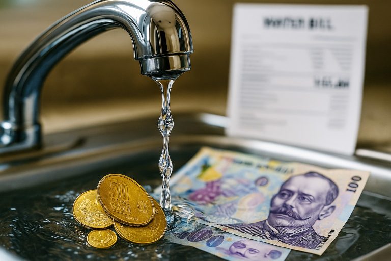 Sibiul, sub prețul mediu pe țară privind serviciile de apă. Mediașul are cel mai mare preț din regiunea Centru