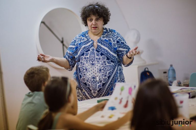 Neuro-artă pentru copii la Sibiu Junior