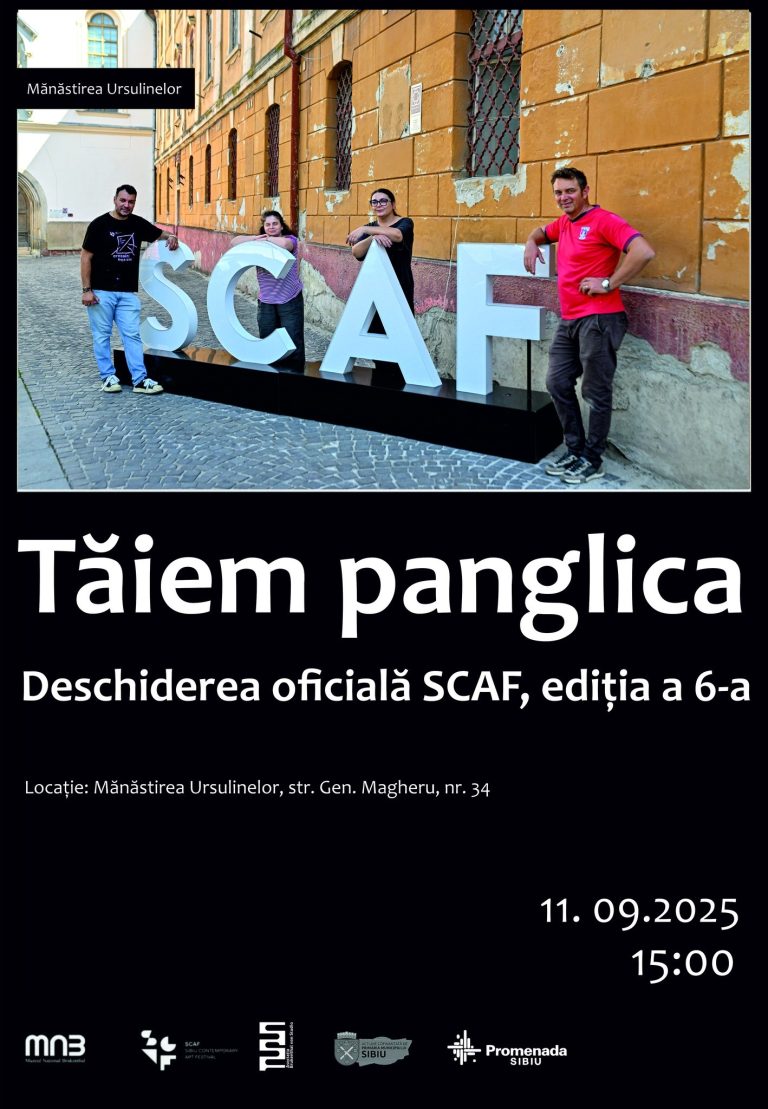 Astăzi are loc deschiderea SCAF – Sibiu Contemporary Art Festival