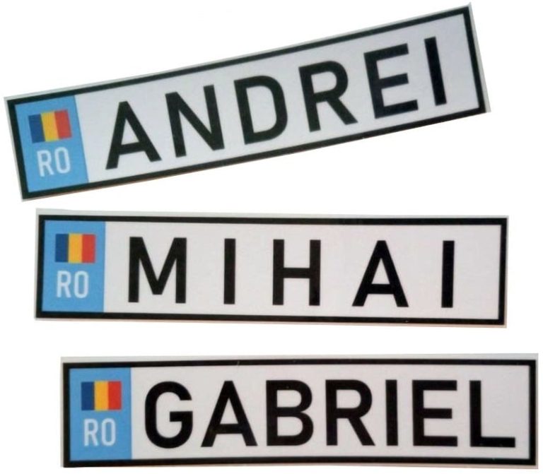 Înmatricularea mașinilor ar putea porni de la 5.000 de euro. Șoferii vor licita pentru plăcuțe personalizate