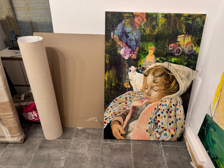 Visând la gogoașa contemporană, expoziția zilei