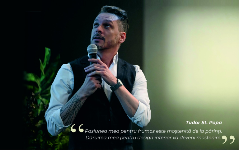 Arhitectul sibian Tudor St. Popa, noul lider al Designerilor de Interior
