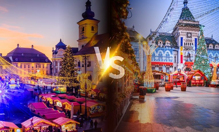 „Undercover” prin Târgul de Crăciun de la Sibiu și Craiova