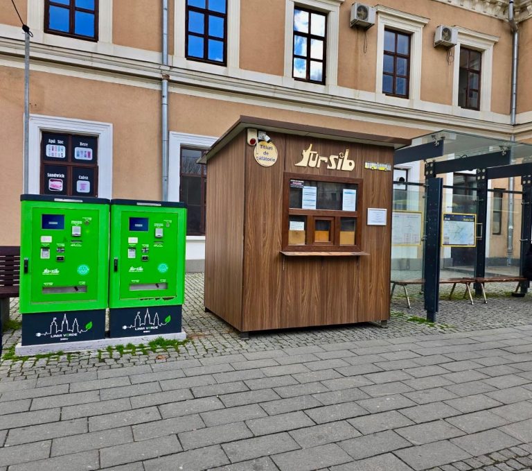 Luni se deschide chioșcul Tursib de la Gară