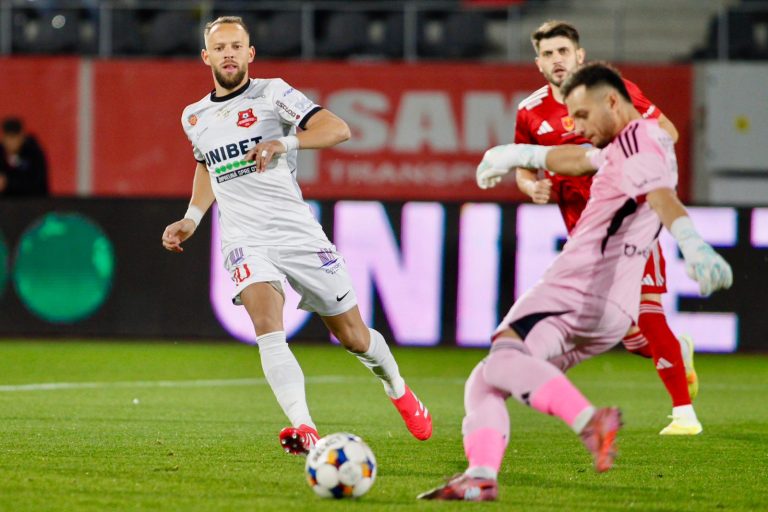 FOTO: Situația devine dramatică la Sibiu. FC Hermannstadt – Oțelul 1-3