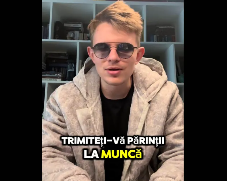 VIDEO: Luca, fiul Laurei „Nordis” Vicol: Trimiteți-vă părinții la muncă. Eu port geci de 5.000 de euro, voi nu