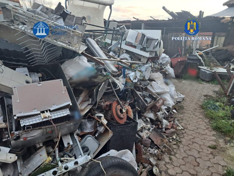 FOTO/VIDEO: Afacere ilegală uriașă în județul Sibiu destructurată de anchetatori