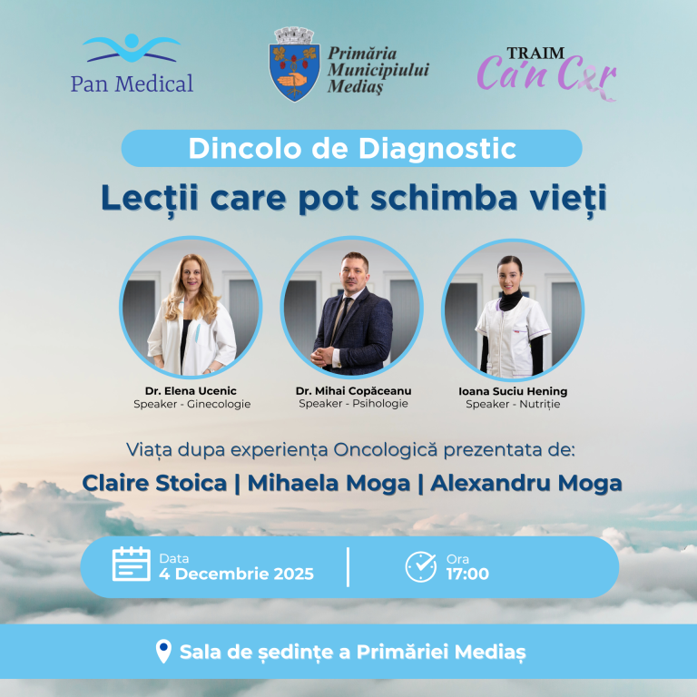 Prevenția afecțiunilor oncologice, în „Lecții care pot schimba vieți” la Mediaș